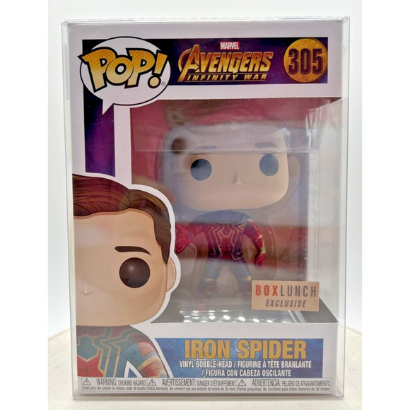 Funko Pop! Marvel Avengers Infinity War Iron Spider Box Lunch Exclusive #305 F27